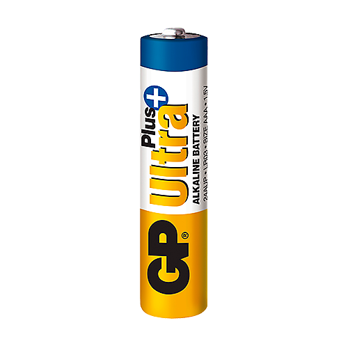 Batteri GP Ultra+ Plus Alkaline AAA/LR03 4/fp