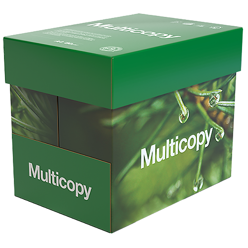 Kopieringspapper Multicopy Xpressbox A4 hål 80 g 2500/fp