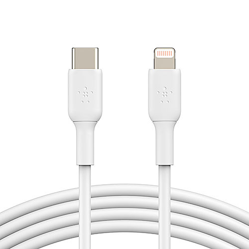 Kabel Belkin Boost Charge USB-C till lightning 1 m vit