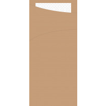 Bestickficka Duni Sacchetto 8,5x19 cm Eco brun 100/fp
