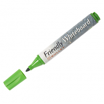 Whiteboardpenna Friendly 1,5-3 mm grön