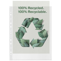 Plastficka Esselte Recycled A4 Maxi 100 my 50/fp
