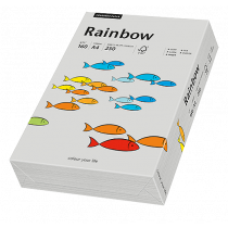 Färgat papper Rainbow A4 160 g grå 250/fp