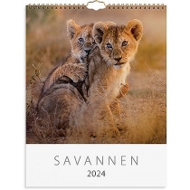 Väggkalender 2024 Savannen