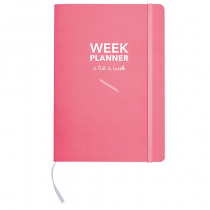 Week Planner A5 rosa