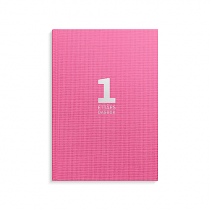 Dagbok 1 år rosa