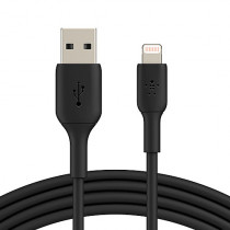 Kabel Belkin USB-A till lightning 1 m svart