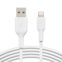 Kabel Belkin USB-A till lightning 1 m vit