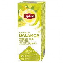 Te Lipton Green Tea Citrus 25/fp
