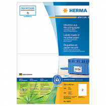 Etiketter Herma Recycled 210x148 200/fp