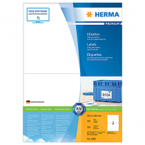 Etiketter Herma Premium 210x148 mm 200/fp
