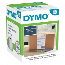 Stor fraktetikett Dymo LabelWriter 104x159 mm