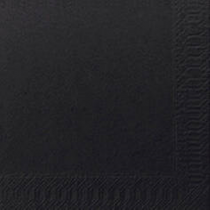 Servett 24x24cm 3-lags Duni 250st/fp svart