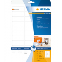 Etiketter Herma etikett Special Inkjet 63,5x25,4 825/fp