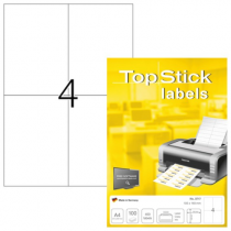 Etikett Top Stick 105x148,5mm 400/fp