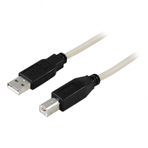 Kabel Deltaco USB 2 A-B 1,8 m