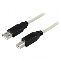 Kabel Deltaco USB 2 A-B 3 m