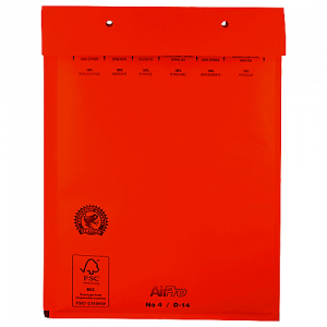 Bubbelpåse AirPro 230x340 mm röd 100/fp
