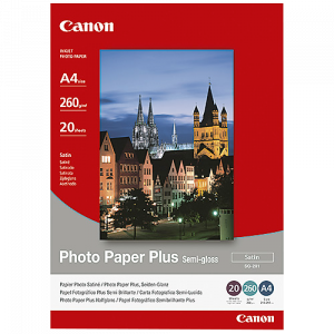 Fotopapper Canon Photo Plus Semi Glossy A4 20/fp