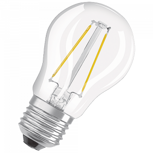 LED-lampa Osram Retrofit Classic P klar 1,5W E27
