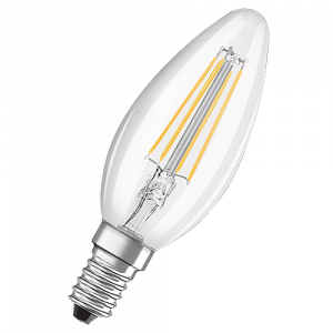 LED-lampa Osram Retrofit Classic B klar 4W E14