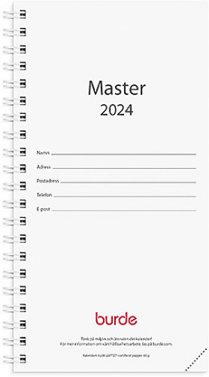 Kalender 2024 Master refill